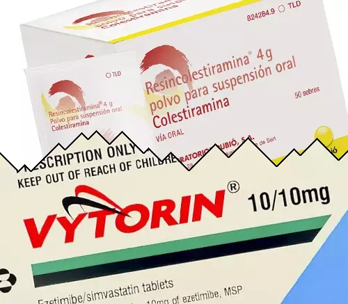 Cholestyramine contre Vytorin
